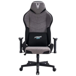 Woxter Stinger Station Titan Dark 120kg accoudoirs 2D inclinable tissu vérin classe 4 Chaise gaming
