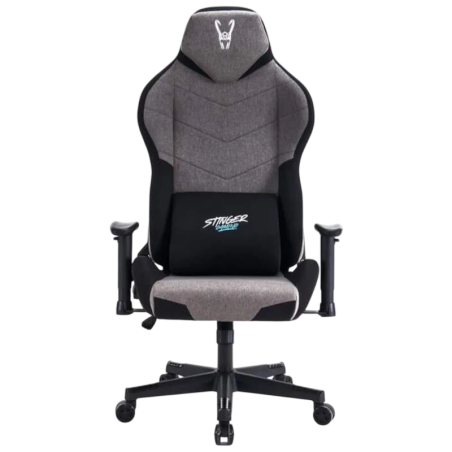 Woxter Stinger Station Titan Dark 120kg accoudoirs 2D inclinable tissu vérin classe 4 Chaise gaming