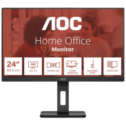 AOC E3 24E3QAF Noir 24 pouces Full HD IPS 4ms Écran
