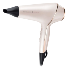Remington AC9140 Beige/Noir 2400W ionique 2 vitesses 3 températures air froid Sèche-cheveux