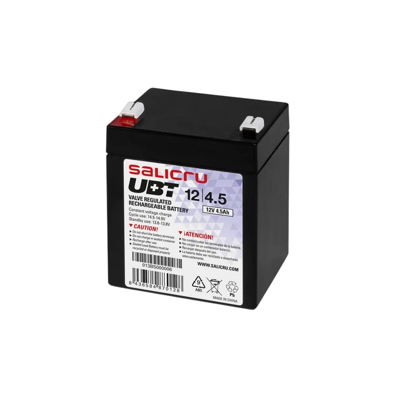 Salicru UBT 12V Noir 4,5Ah Batterie