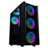 Hiditec V30 ARGB SPCC Noir verre trempé Boîtier PC