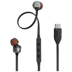 JBL Tune 310C USB-C Noir In-Ear avec micro Écouteurs