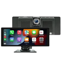 Écran tactile universel de 10,26 Pouces avec Dash Cam Intégrée SD9302 Noir Autoradio