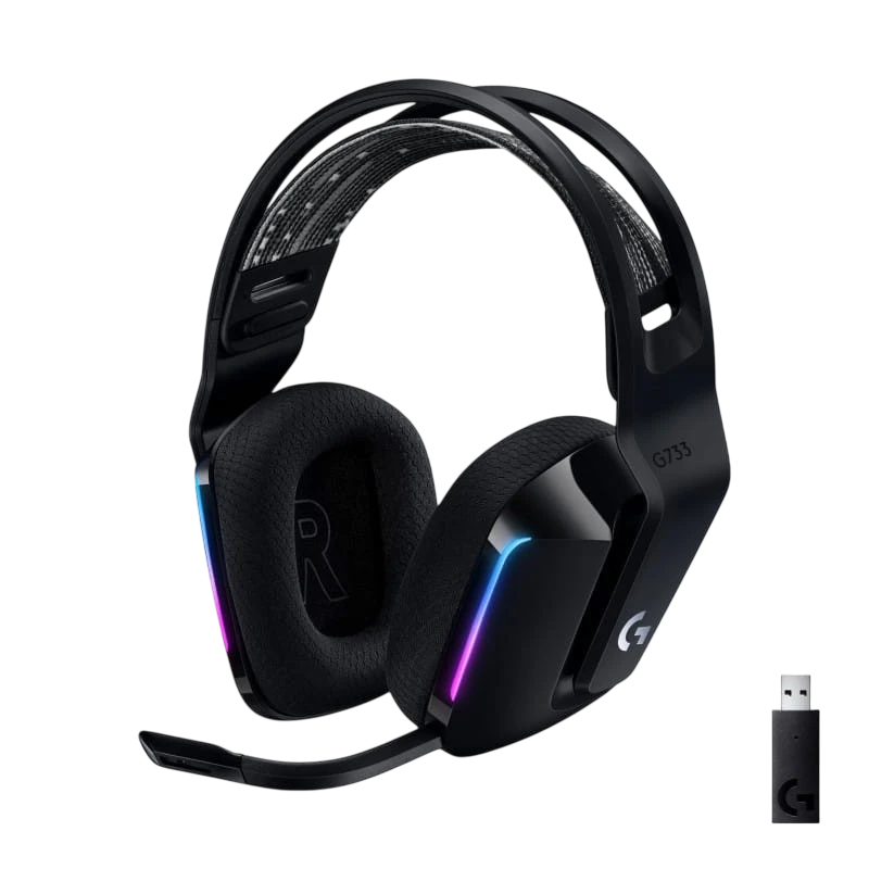 Logitech G G733 Noir Arceau avec micro Casque gaming