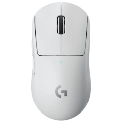 Logitech G Pro X Superlight 25600 DPI Blanc 5 boutons 2.4GHz 63 g Souris