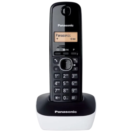 Panasonic KX-TG1611 Noir, Blanc DECT identification de l'appelant 15h de conversation Téléphone sans fil