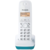 Panasonic KX-TG1611 Turquoise, Blanc DECT identification de l'appelant 15h de conversation Téléphone sans fil