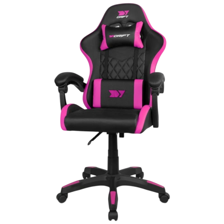 DRIFT DR35 Noir/Rose 100kg inclinable appuie-tête coussin lombaire Chaise gaming