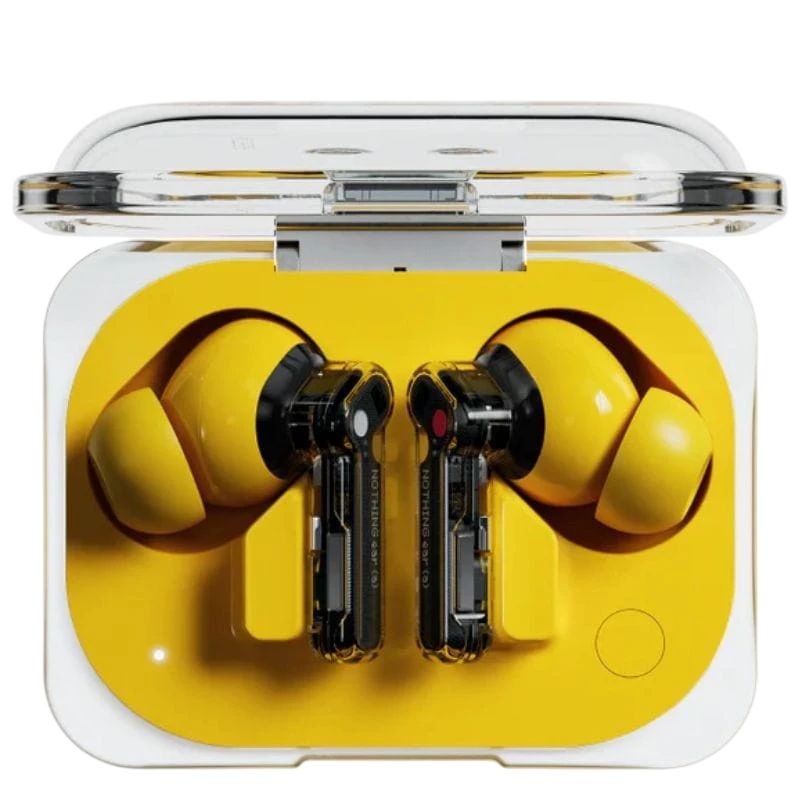 Nothing Ear a Jaune ANC Bluetooth 5.3 42h IP55 Écouteurs sans fil