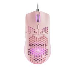 Mars Gaming MMAX RGB 12400 DPI Rose 7 boutons USB 69 g Souris