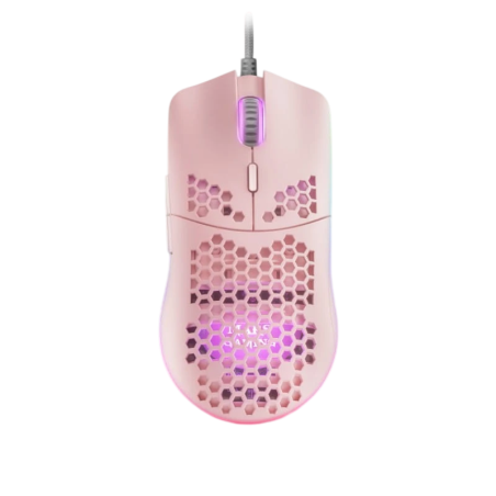 Mars Gaming MMAX RGB 12400 DPI Rose 7 boutons USB 69 g Souris