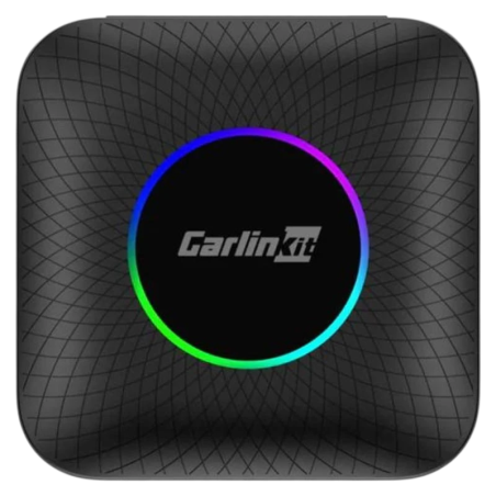 Carlinkit CPC200-TBOX LED 4GB/64GB 4G LTE WiFi AI Box compatible avec CarPlay et Android Auto