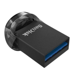 SanDisk Ultra Fit 64GB Noir USB 3.2 Gen 1 130MB/s Clé mémoire