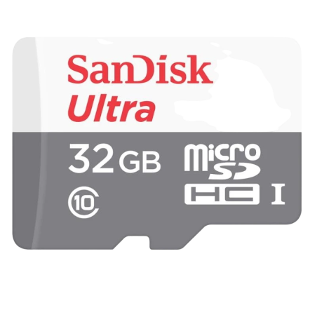 SanDisk Ultra 32GB Gris/Blanc Classe 10 Carte microSD