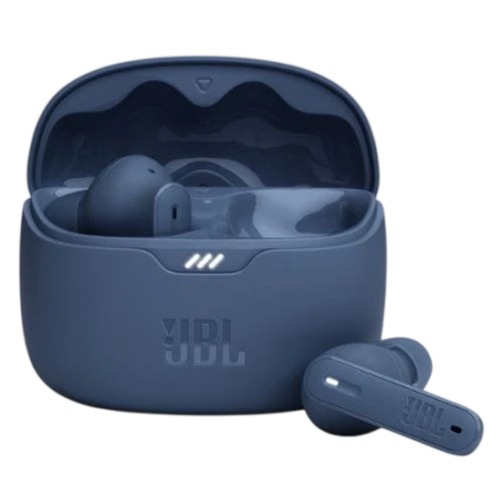 JBL Tune Beam Bleu TWS Bluetooth 5.3 48h IP54 Écouteurs sans fil