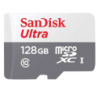 SanDisk Ultra 128GB Gris/Blanc Classe 10 Carte microSD