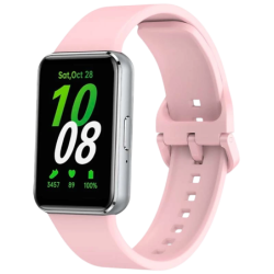 Bracelet en silicone Samsung Galaxy Fit 3 Rose