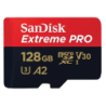 SanDisk Extreme PRO 128GB Noir/Rouge 200MB/s U3 V30 A2 Carte mémoire