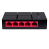 Mercusys MS105G 5 Ports Gigabit 10 Gbps Plug & Play Noir/Rouge Switch
