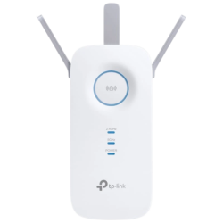 TP-Link RE550 WiFi 5 EasyMesh AC1900 Trois antennes Blanc Double bande 1 port Gigabit Répéteur WiFi