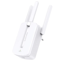 Mercusys MW300RE WiFi 300 Mbps Trois antennes MIMO Blanc Répéteur WiFi