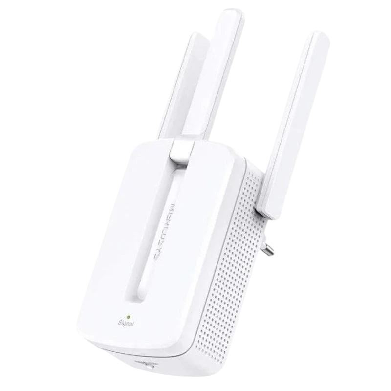Mercusys MW300RE WiFi 300 Mbps Trois antennes MIMO Blanc Répéteur WiFi