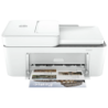 HP DeskJet 4220e (588K4B) WiFi Bluetooth 4.2 Blanc couleur multifonction 5,5ppm AirPrint ADF Imprimante à jet d'encre