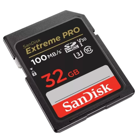 SanDisk Extreme PRO 32GB Noir/Rouge 100MB/s U3 V30 Carte microSD