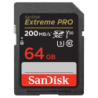 SanDisk Extreme PRO 64GB Noir/Rouge 170MB/s U3 V30 Carte microSD