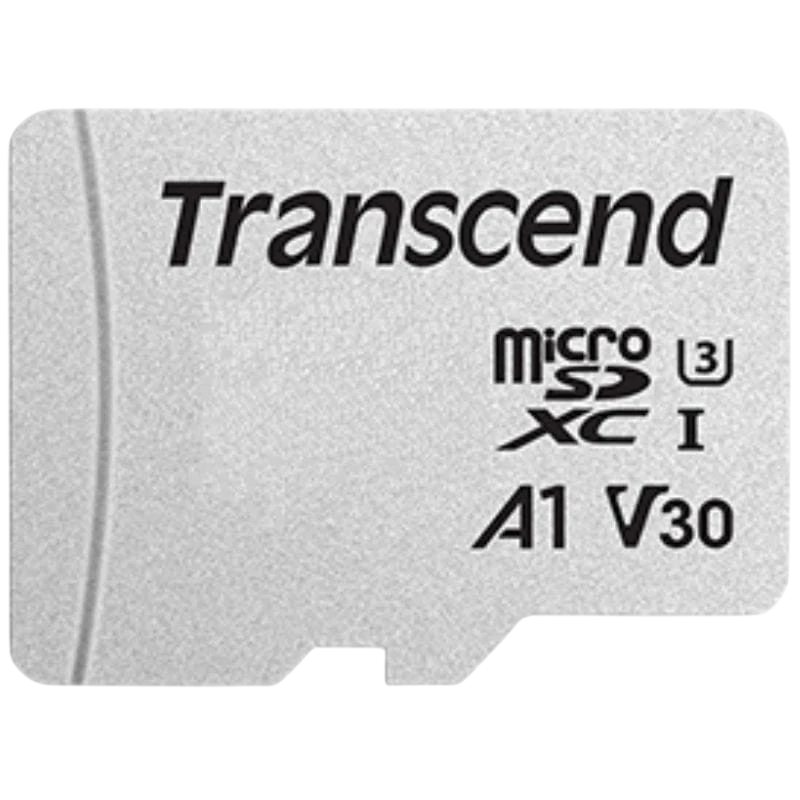Transcend TS4GUSD300S 4GB Argent 20MB/s Classe 10 Carte microSD