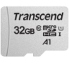 Transcend TS32GUSD300S 32GB Argent 95MB/s A1 Carte microSD