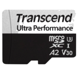 Transcend TS128GUSD340S 128GB Noir/Gris 160MB/s U3 V30 A2 Carte microSD