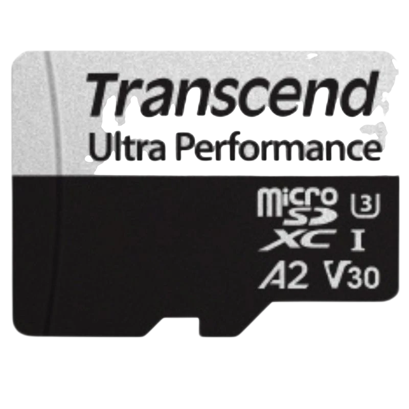 Transcend TS128GUSD340S 128GB Noir/Gris 160MB/s U3 V30 A2 Carte microSD
