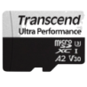 Transcend TS128GUSD340S 128GB Noir/Gris 160MB/s U3 V30 A2 Carte microSD