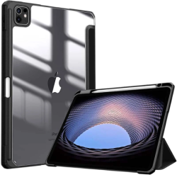 Coque Crystal Apple iPad Pro 2024 11 Compatible Noir