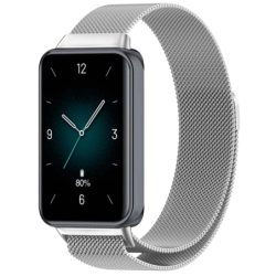 Bracelet Milanais Magnétique Huawei Band 8 / Huawei Band 9 / Honor Band 9 Argentée