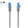 Câble réseau RJ45 Cat6 UTP CCA AWG26 jusqu'à 1000 Mbps 1 m Aisens A135-0775 Gris