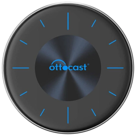Ottocast OttoAiBox P3 SIM 4G LTE Noir sans fil Bluetooth Adaptateur CarPlay et Android Auto