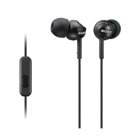 Sony EX110AP Noir In-Ear avec micro Écouteurs
