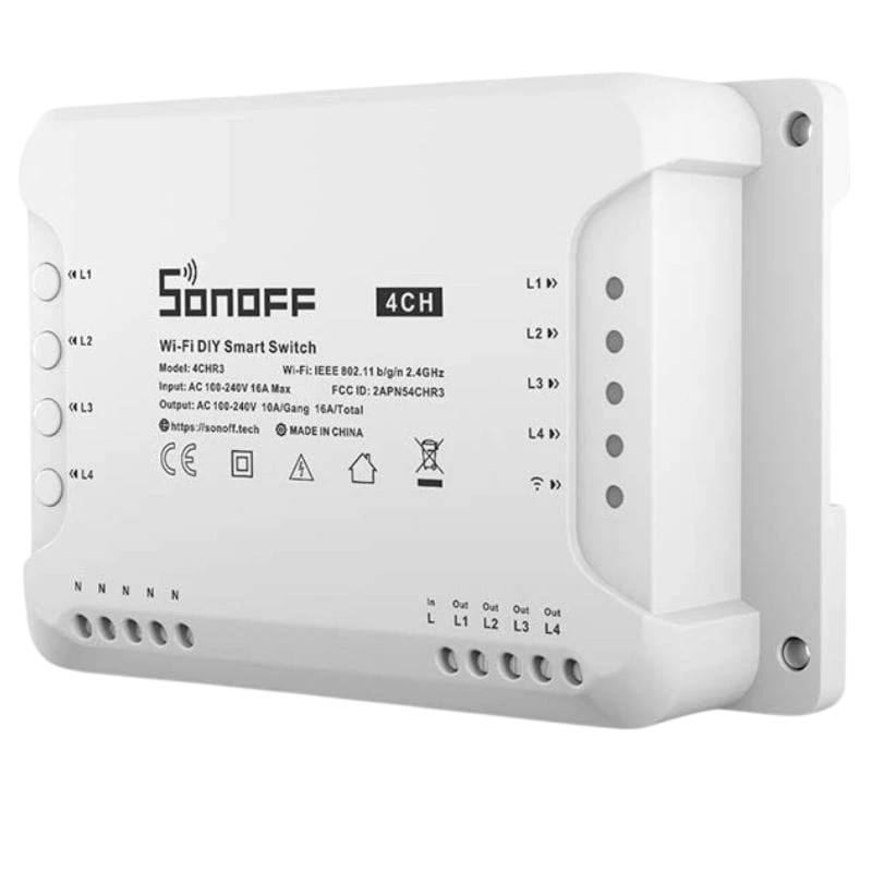 Sonoff 4CHR3 Relais WiFi connecté à 4 canaux