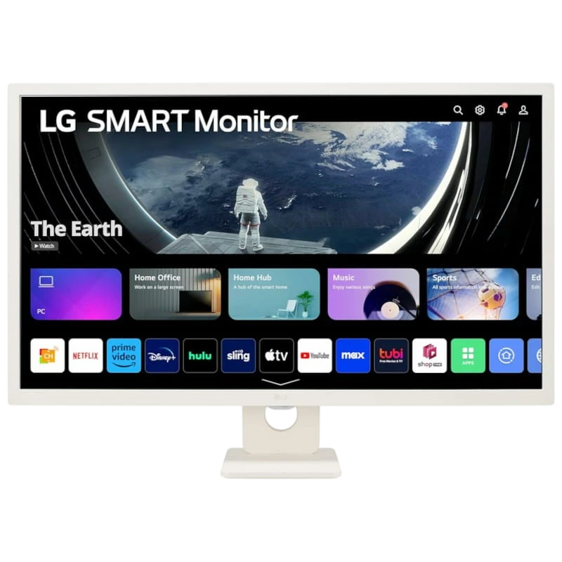 LG 32SR50F-W.AEU Blanc 31,5 pouces Full HD IPS 8ms WebOS Écran