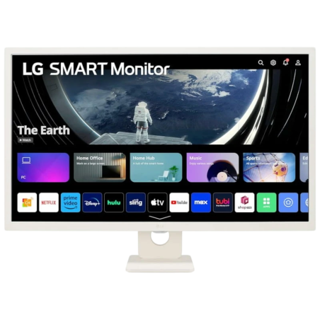LG 32SR50F-W.AEU Blanc 31,5 pouces Full HD IPS 8ms WebOS Écran