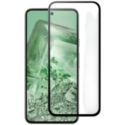 Protecteur d'écran en verre trempé Google Pixel 8a 5G Full Screen 3D