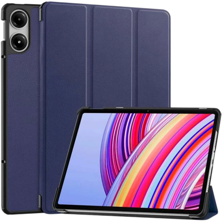 Coque Intelligent Xiaomi Redmi Pad Pro / Poco Pad 12.1 avec Support Bleu