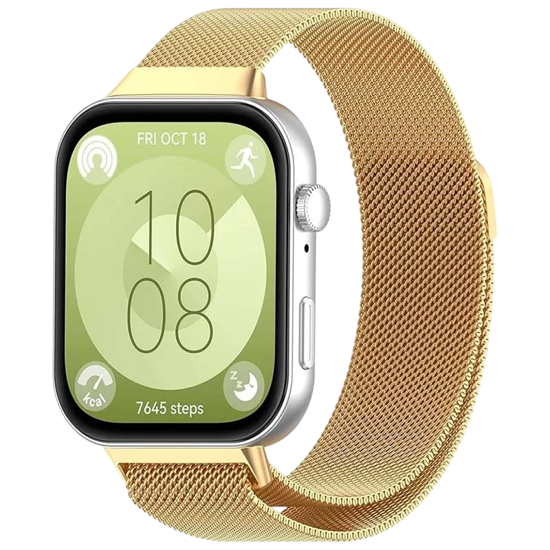 Bracelet Milanais Magnétique Huawei Watch Fit 3 Or