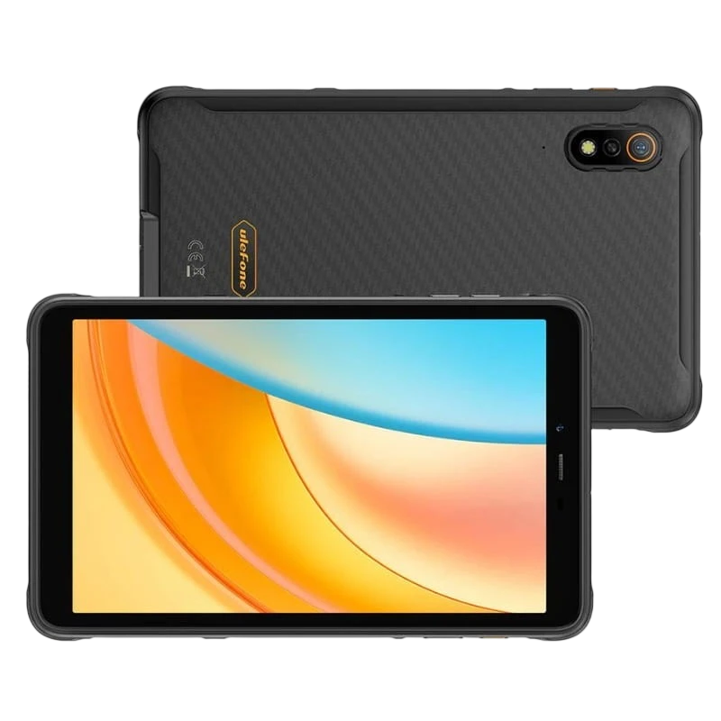 Ulefone Armor Pad Pro 4G 8GB/128GB Noir Rugged IP68/IP69K 8 pouces LCD 48MP 7650mAh