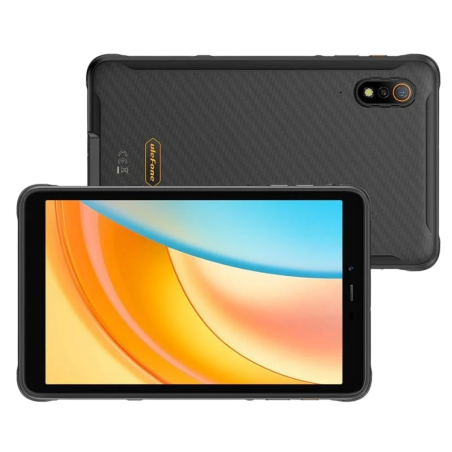 Ulefone Armor Pad Pro 4G 8GB/128GB Noir Rugged IP68/IP69K 8 pouces LCD 48MP 7650mAh