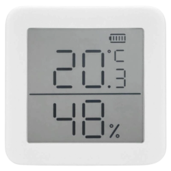 SwitchBot Meter Blanc compatible avec Alexa et Google Thermomètre et hygromètre