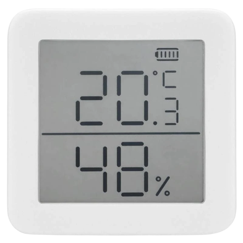 SwitchBot Meter Blanc compatible avec Alexa et Google Thermomètre et hygromètre